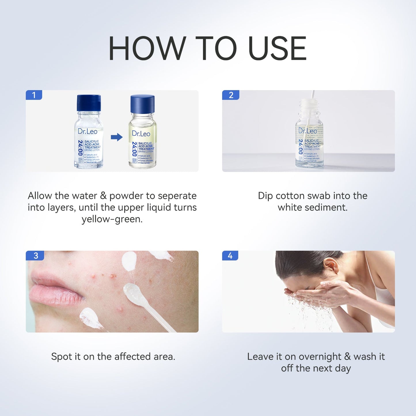 1.8% Salicylic Acid Drying Lotion--(2pcs)